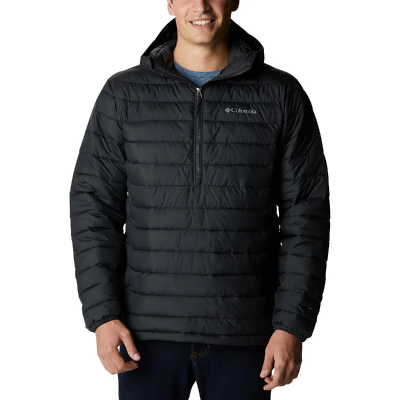 Columbia Sportswear Mens Powder Lite Water Resistant Puffer Anorak Jacket