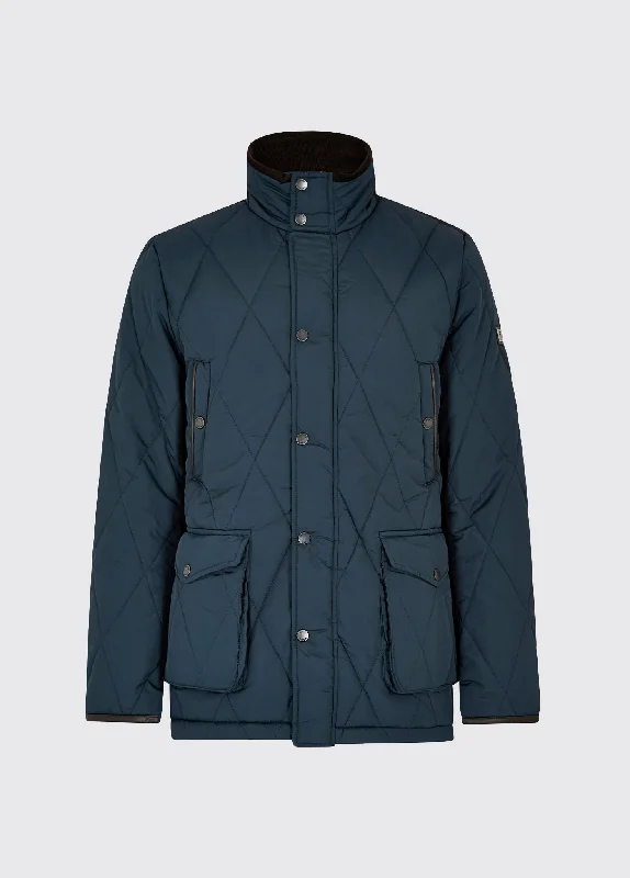 Farmley Men’s Quilted Jacket - Navy