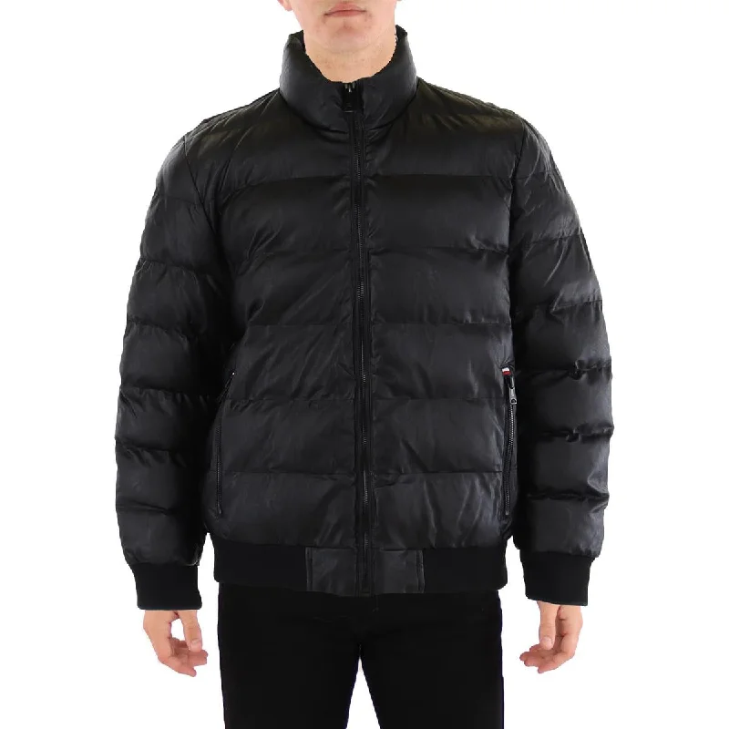 Tommy Hilfiger Mens Insulated Coated Puffer Jacket